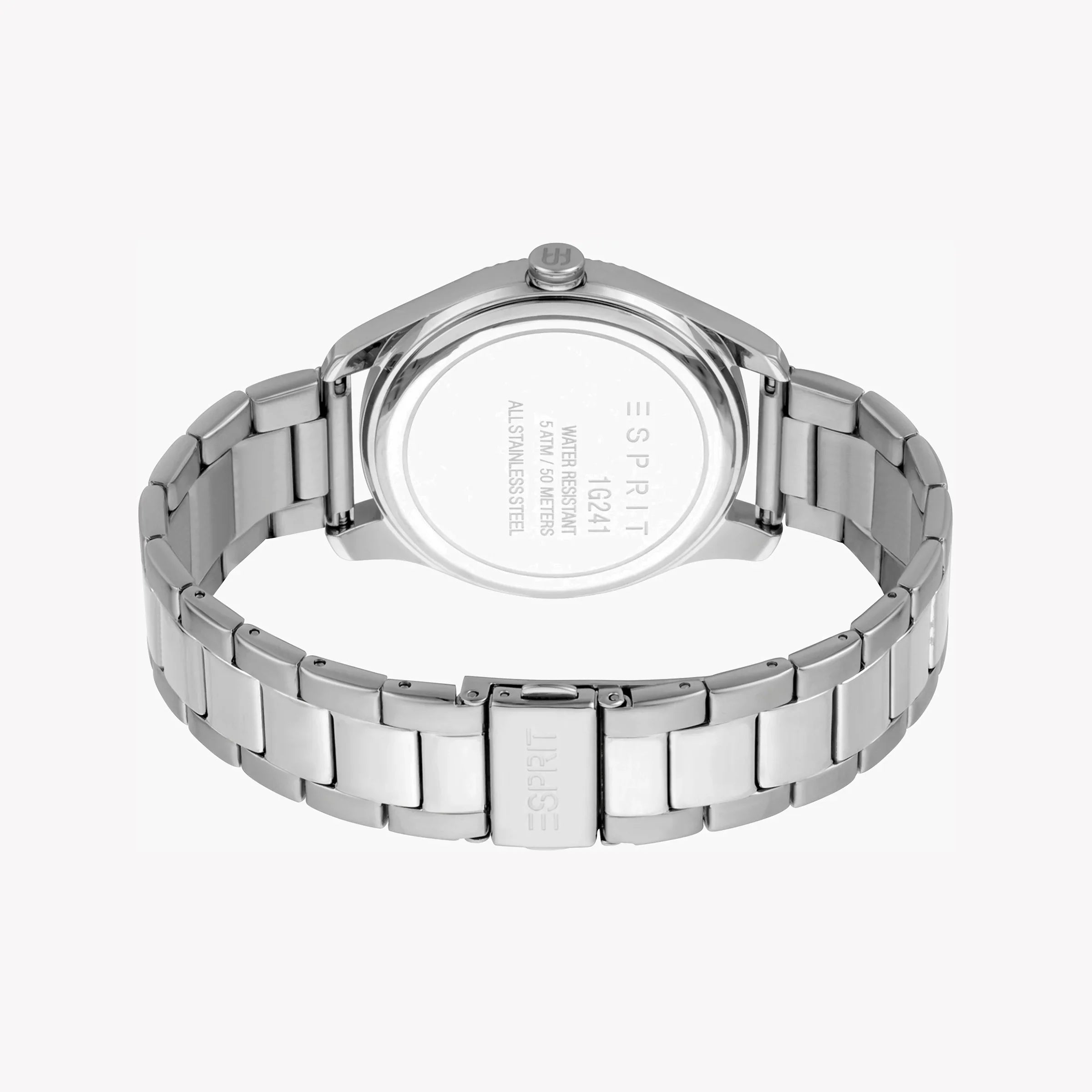 Esprit Men's Stainless Steel Watch, Silver Dial | Es1g072m0035